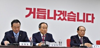 추경호, 채상병특검법 재표결 비판 “일방적 국회 운영”