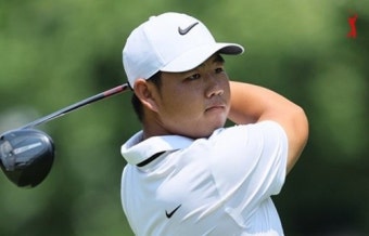 김주형, 트래블러스 챔피언십 첫날 '8언더파 선두'…파리올림픽 출전 앞두고 쾌조의 컨디션