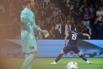 이강인 개막 2경기 연속 골, 교체 출전해 쐐기골…PSG, 몽펠리에 6-0 대파