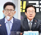 대선주자 적합도, 범진보 이재명 40.8% vs 범보수 김문수 25.1%