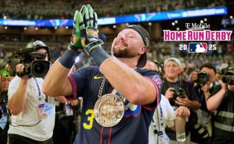 KBO 디아즈처럼…MLB 올스타 홈런 더비, '전반기 홈런 1위' 칼 롤리 우승