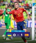 스페인, 우크라이나 1-0 꺾고 8강 선착…조 예선 순위 무의미 [U-20 월드컵 16강]