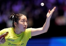 신유빈, 아시안컵 16강전 日 하시모토 3-2 제압…8강서 中 왕만위와 격돌