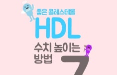 좋은 콜레스테롤 HDL 수치 높이는 방법 7