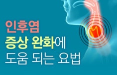 목이 칼칼하고 건조할 때, ‘인후염 증상’ 치료제