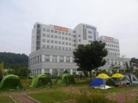 진주의료원 지키기 ‘돈보다 생명캠프’ 열려