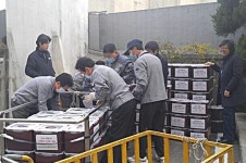 동산의료원, 취약층 221명에 월동 준비 김장·쌀 전달