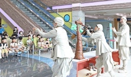 강원대 어린이병원-춘천시립인형극단, 찾아가는 공연 진행