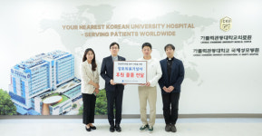 성모의료기상사 김지현 대표, 국제성모병원에 휠체어 10대 기증