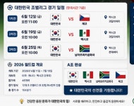 2026 월드컵 일정 대한민국 경기 시간은?…건강한 관람 위한 5가지 수칙