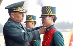 [입학식] 보라 미래 호국간성 1159명 늠름한 기상을…