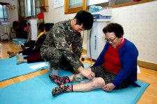 공군교육사, 의료혜택 소외지역  찾아가는 진료 서비스 제공 