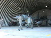 공군19전비 KF-16 비상 출격 준비
