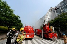 [해군2함대] 고층건물 화재 진압도 ‘단숨에’