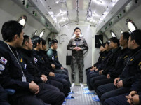 해군해양의료원, 중앙구조본부에 챔버 지원