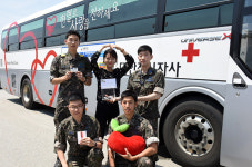 ‘사랑의 헌혈’ 헌신 실천 공군20전비, 장관 표창