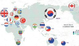 값진 희생 잊지않고 63개국 기억하겠습니다