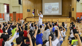 [해군1함대] 나라사랑, 선생님의 가르침 ‘귀에 쏙∼’
