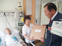 무공수훈자회, 중앙보훈병원 위문 “보훈, 우리의 의무”