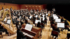 악단 대표들 릴레이 연주 관객들의 귀가 즐겁다