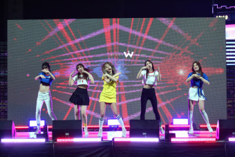 걸그룹 위걸스, 데뷔 전 신고식 화제
