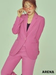 ‘핑크 상화’ 빙상 여제의 봄