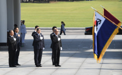 정경두 신임 국방장관 국립서울현충원 참배