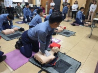 승조원 전원 심폐소생술 심화과정 수료