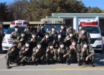 국군춘천병원 후송중대 무사고 3000일 달성
