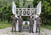 [육군1117공병단] 연기 목격후 신속하게 산불 진압 대형화재 막았다