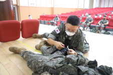 육군73보병사단, 비의무요원 대상 전투병 생존법 교육