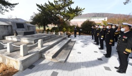 해군교육사, 해군병 159기 순직자 참배