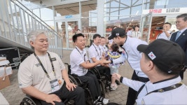 [국가보훈부] 대한민국 상이군경 선수 격려하는 박민식 보훈부 장관
