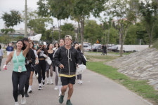 인플루언서와 함께 한강변 달리며 호국보훈 의미 되새겨
