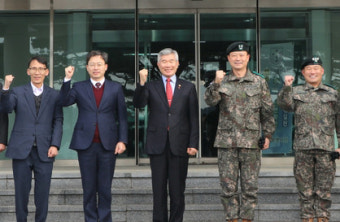 병무청장, 현역병 입영 현장서 소통·공감의 시간