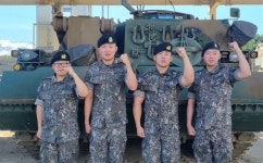 육군102기갑여단 전투근무지원대대 교통사고 현장에서…