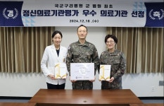 국군구리병원, 정부 정신의료기관평가 합격