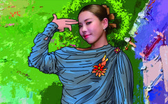 3인조 혼성그룹 재쓰비 멤버 가비