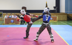 겨루기·품새·격파…갈고닦은 태권도 실력 뽐냈다