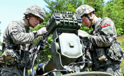 해병대9여단, 제주 일대서 전술지휘소 장비 설치·운용법 집중 숙달