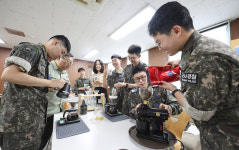 강릉 하늘 지키는 공군18전비의 특별한 커피