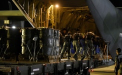 최전방까지 보급품 완벽 지원…24시간 군수지원 능력 확인