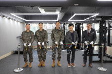 선배들의 애정으로 지어진 육군1방공여단 체력단련장