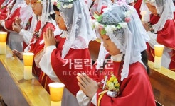 수원교구 중앙본당 첫 영성체