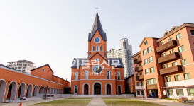 봉헌식 앞둔 대구대교구 100주년 기념 주교좌 범어대성당