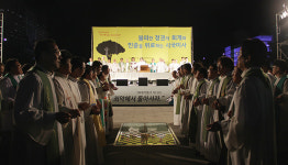 우리농촌살리기운동본부, 광화문서 시국미사