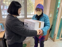 심곡동종합사회복지관 부천기초푸드뱅크, 저소득 장애인 가정에 친환경 농산물 꾸러미 배분
