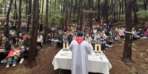 서울대교구 정릉4동본당, 설립 기념일 맞아 ‘숲속 열린 미사’ 봉헌