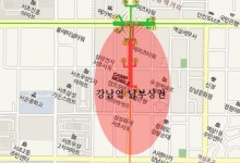 [더벨]삼성타운 접한 강남역 남부, 독자상권 발돋움