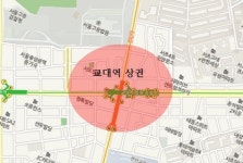 [더벨]교대역 상권, 법조타운 안고 훨훨